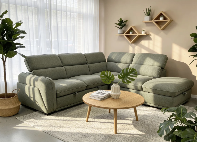 Living room furniture at LifeSpace